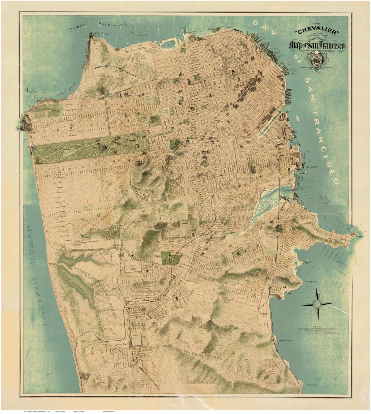 Mapa de San Francisco 