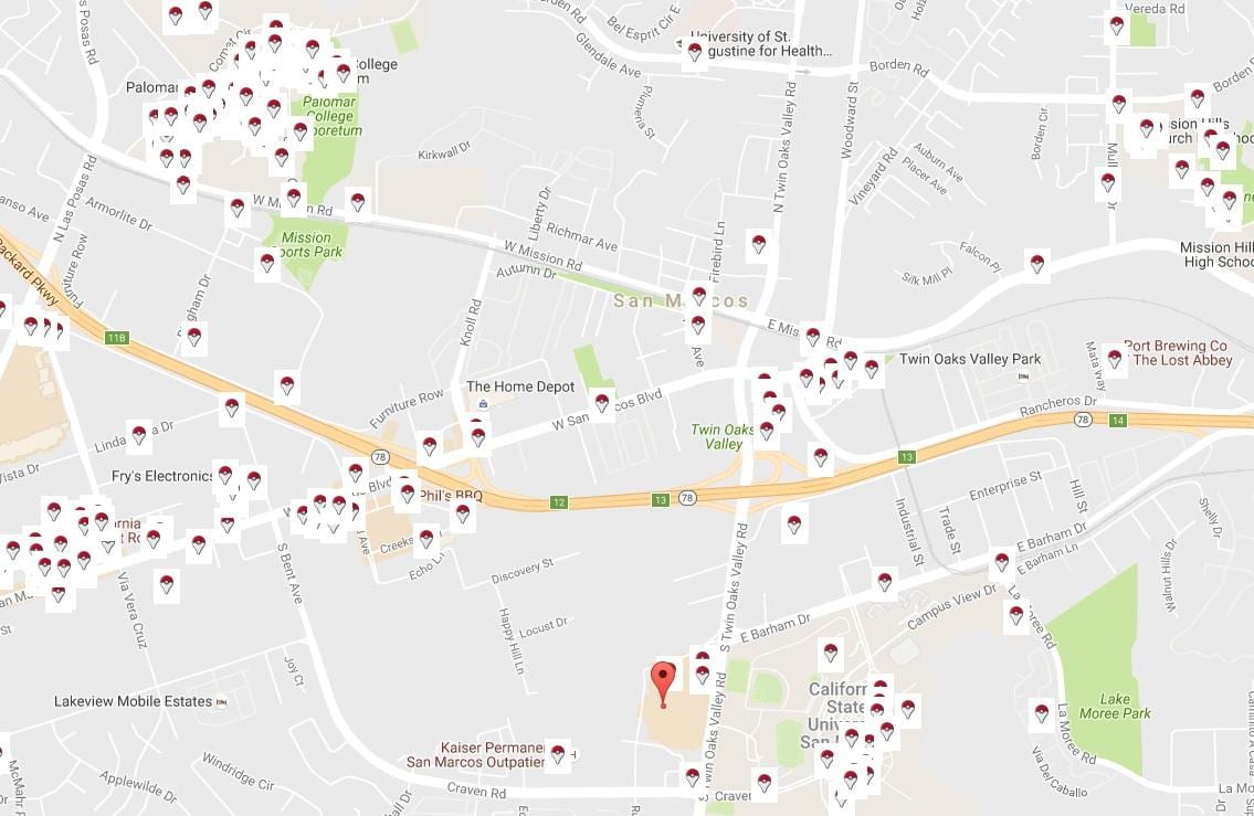 Mapa de San Francisco cervecerías
