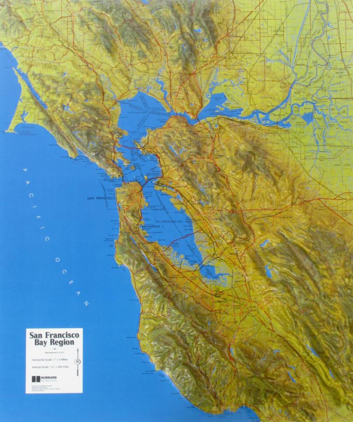 Mapa de San Francisco de socorro