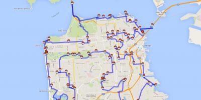 Mapa de San Francisco de pokemon