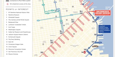 Mapa de San Francisco de la información