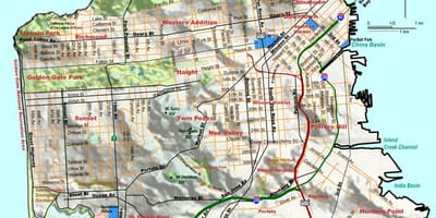 Ap de San Francisco de elevación