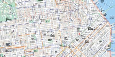 Mapa de la OFS de turismo