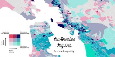 Mapa de la zona de la bahía de ingresos